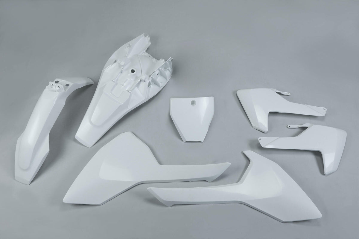 UFO Plast Verkleidungssatz Trim Kit UFO Husqvarna OEM Hvid