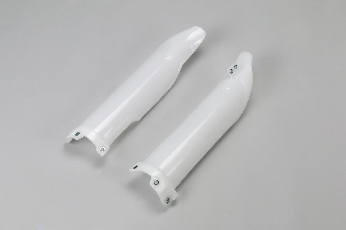Ufo plast gabelprotector gaffelbeskyttere ufo kawasaki hvid
