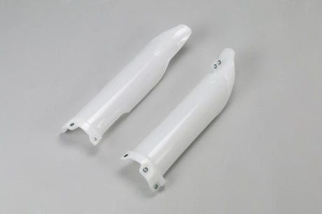 Ufo plast gabelprotector gaffelbeskyttere ufo kawasaki hvid