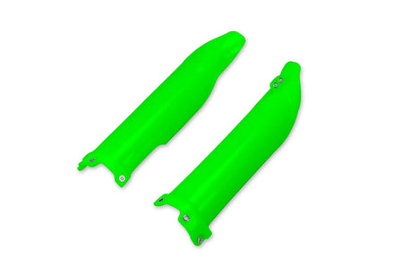 Ufo plast gabelprotector gaffelbeskyttere ufo kawasaki grøn