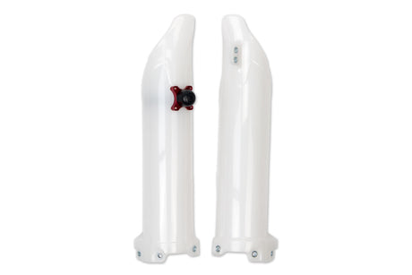 Ufo plast gabelprotector gaffelbeskyttere ufo kawasaki hvid