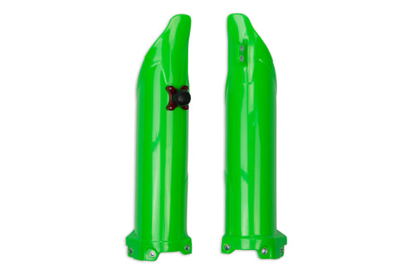 Ufo plast gabelprotector gaffelbeskyttere ufo kawasaki grøn