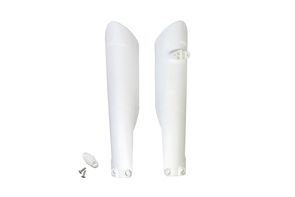 Ufo plast gabelprotector gaffelbeskyttere ufo ktm hvid