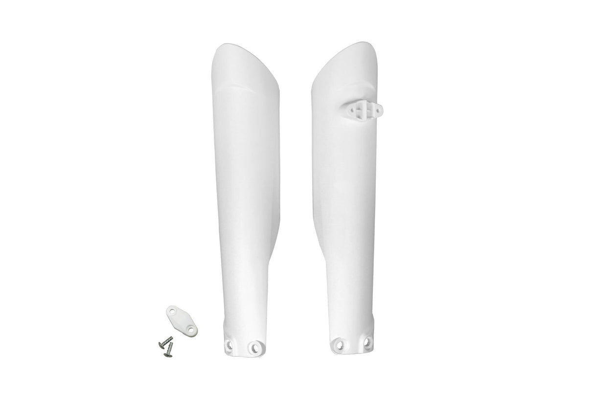 Ufo plast gabelprotector gaffelbeskyttere ufo ktm hvid