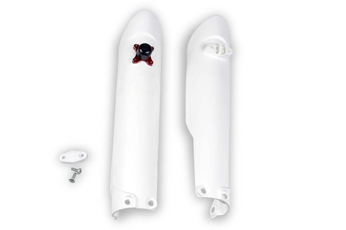 Ufo plast gabelprotector gaffelbeskyttere ufo ktm hvid