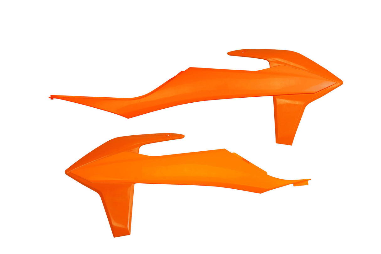 Ufo plast kühlerabdeckung radiatordæksler ufo ktm orange