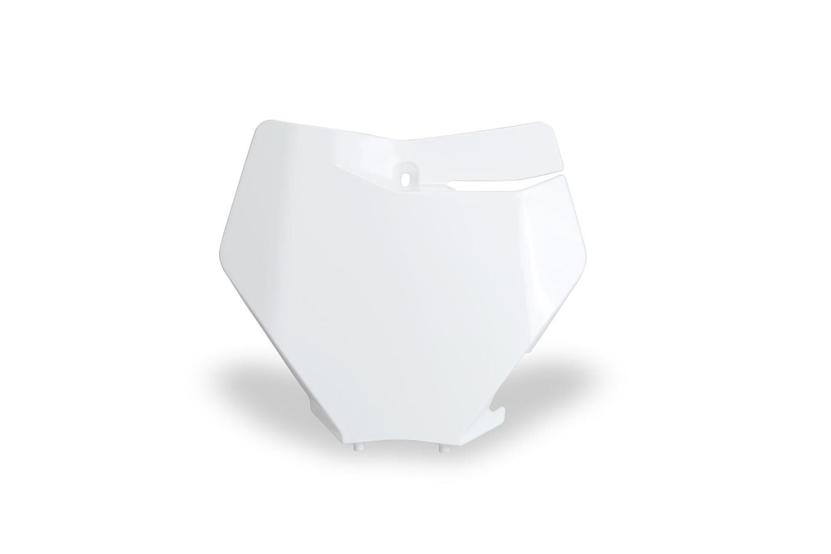 Ufo plast start nummerbord start nummerplade ufo ktm hvid