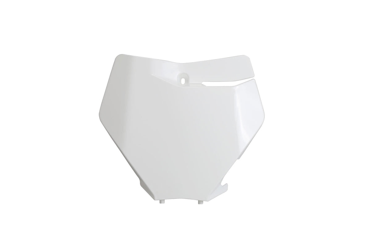 Ufo plast start nummerbord start nummerplade ufo ktm hvid