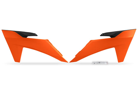 Ufo plast kühlerabdeckung radiatordæksler ufo ktm orange