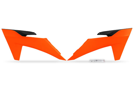 Ufo plast kühlerabdeckung radiatordæksler ufo ktm orange