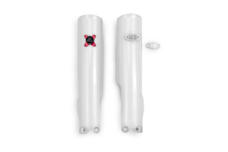 Ufo plast gabelprotector gaffelbeskyttere ufo ktm hvid