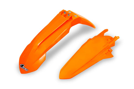 UFO plast kotflügelsatz skærmsæt UFO KTM orange