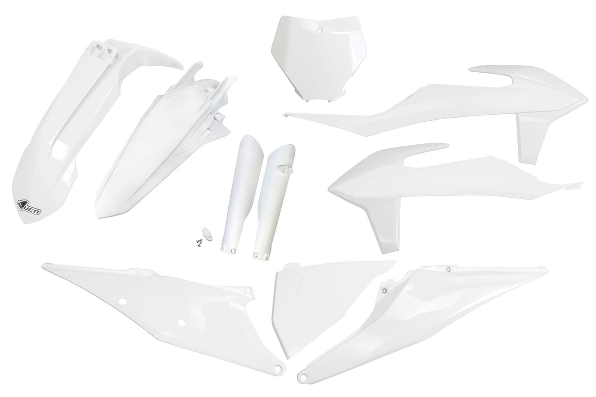 UFO plast lak trim kit UFO KTM hvid