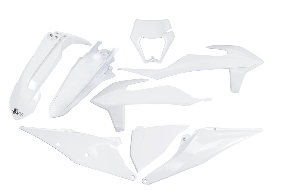 UFO plast lak trim kit UFO KTM hvid