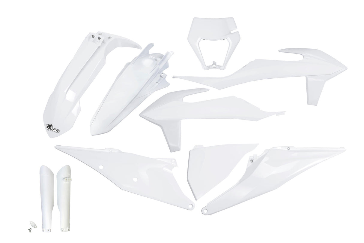 UFO plast lak trim kit UFO KTM hvid