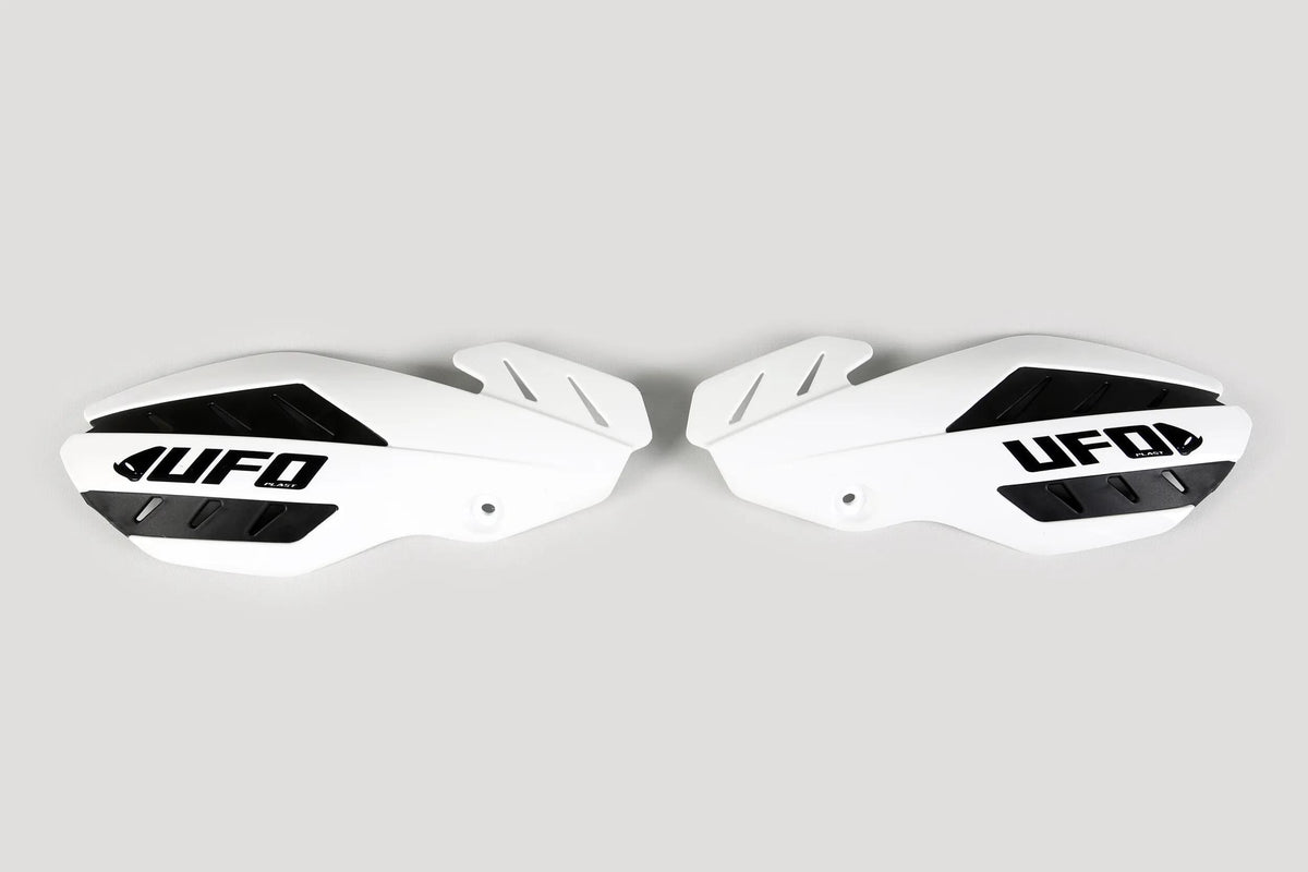 Ufo plast håndbeskytter håndbeskyttere ufo yamaha hvid