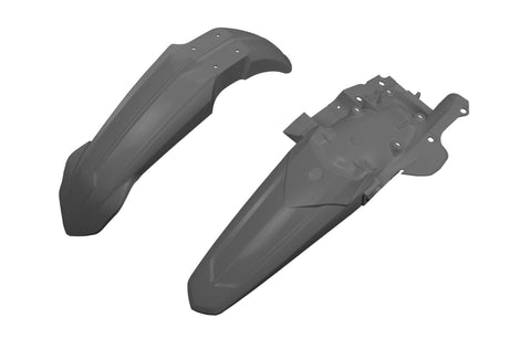Ufo plast kotflügelsatz stænkskærm sæt ufo yamaha grå