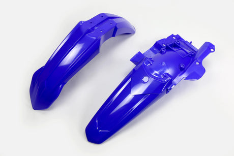 UFO plast kotflügelsatz stænkskærm sæt ufo yamaha oem blå
