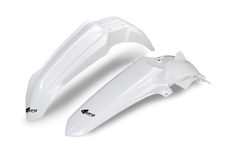 Ufo plast kotflügelsatz stænkskærm sæt ufo yamaha hvid