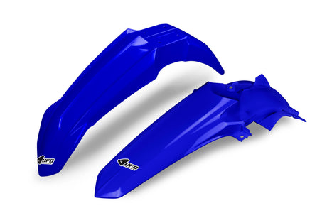 UFO plast kotflügelsatz stænkskærm sæt ufo yamaha oem blå