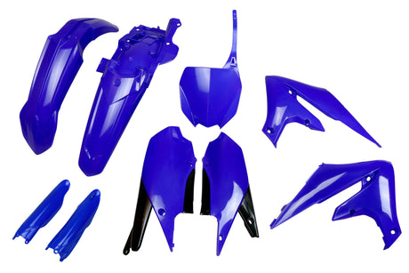 UFO Plastic Verkleidungssatz Trim Kit UFO Yamaha OEM Blå Sort
