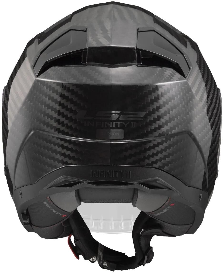 Ls2 jet hjelm of603 infinity ii carbon solid hjelm infinity ii carbon black gr. xl