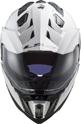 Ls2 enduro hjelm mx701 explorer solid hjelm explorer hvid gr. xs