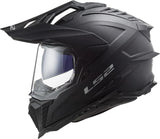 Ls2 enduro hjelm mx701 explorer solid hjelm explorer sort mat gr. xs