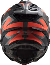 Ls2 enduro hjelm mx701 explorer alter hjelm explorer age bw neon orange mat str. x