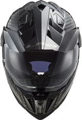 Ls2 enduro hjelm mx701 explorer carbon solid hjelm explorer carbon sort gr. xl