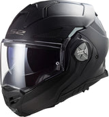 Ls2 foldehjelm ff901 advant x solid hjelm advant x sort mat gr. 3xl