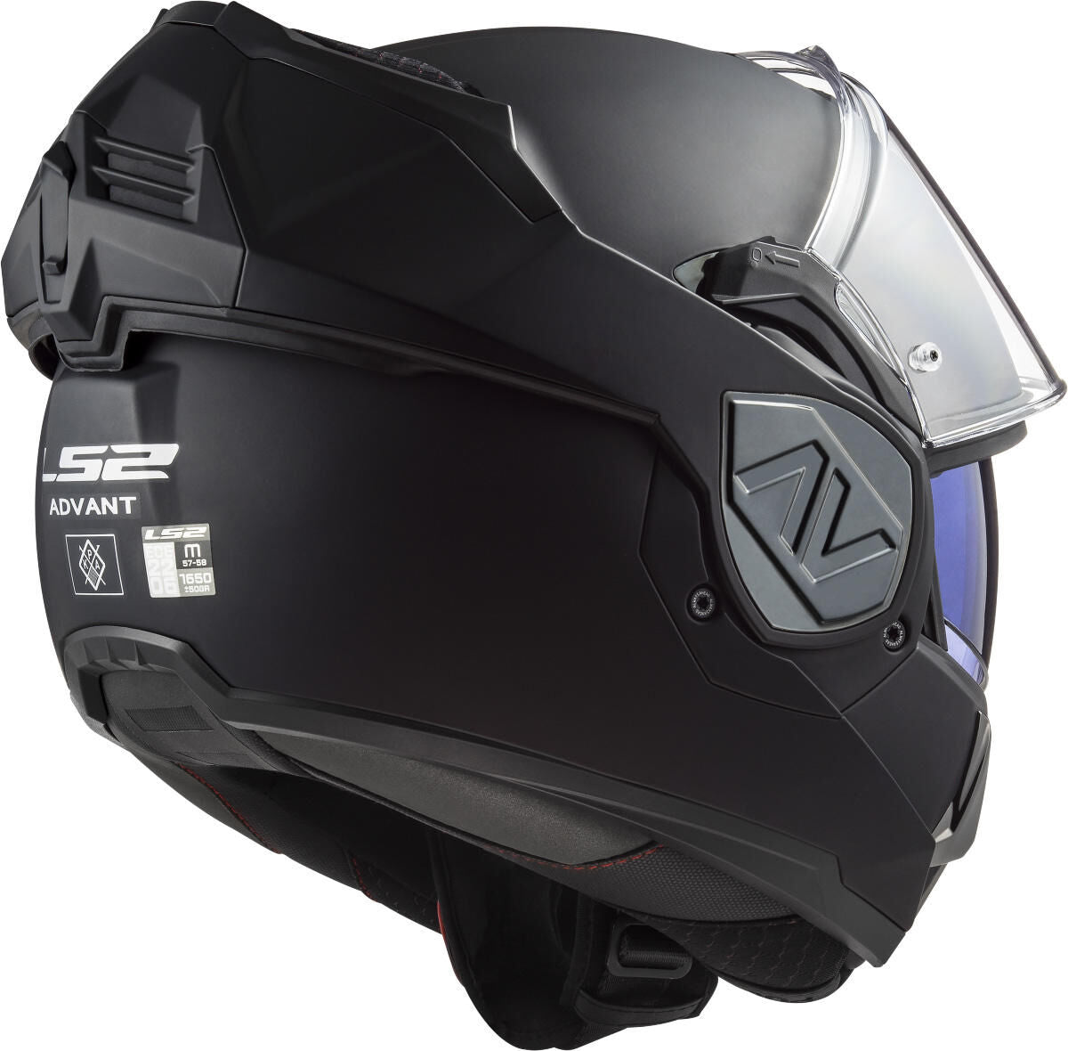 Ls2 flip-up hjelm ff906 advant solid hjelm ff906 adv. solid s sort