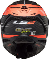 Ls2 full face hjelm “ff805 thunder carbon black attack” hjelm ff805 th.ca.bl att. xs b. spar yel.