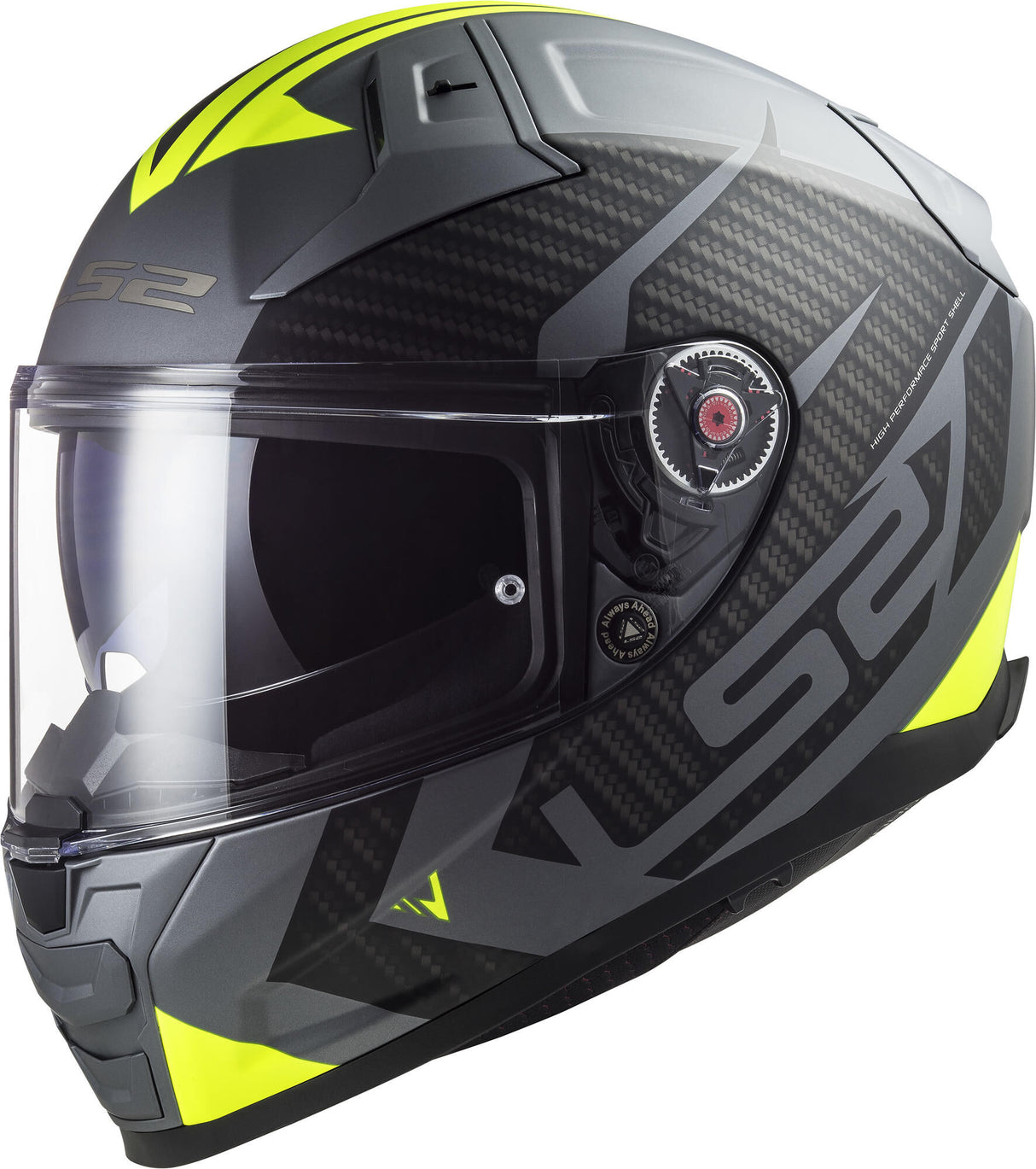 Ls2 helhjelm ff811 vector ii splitterhjelm ff811 vect. ii spl. xxl tit. gul