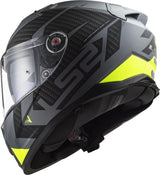 Ls2 helhjelm ff811 vector ii splitterhjelm ff811 vect. ii spl. xxl tit. gul