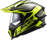 Ls2 enduro hjelm mx701 explorer alter hjelm explorer age bw neono gul mat gr.