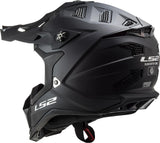 Ls2 motocross hjelm mx700 subverter evo noir hjelm subverter evo noir sw mat gr. xl