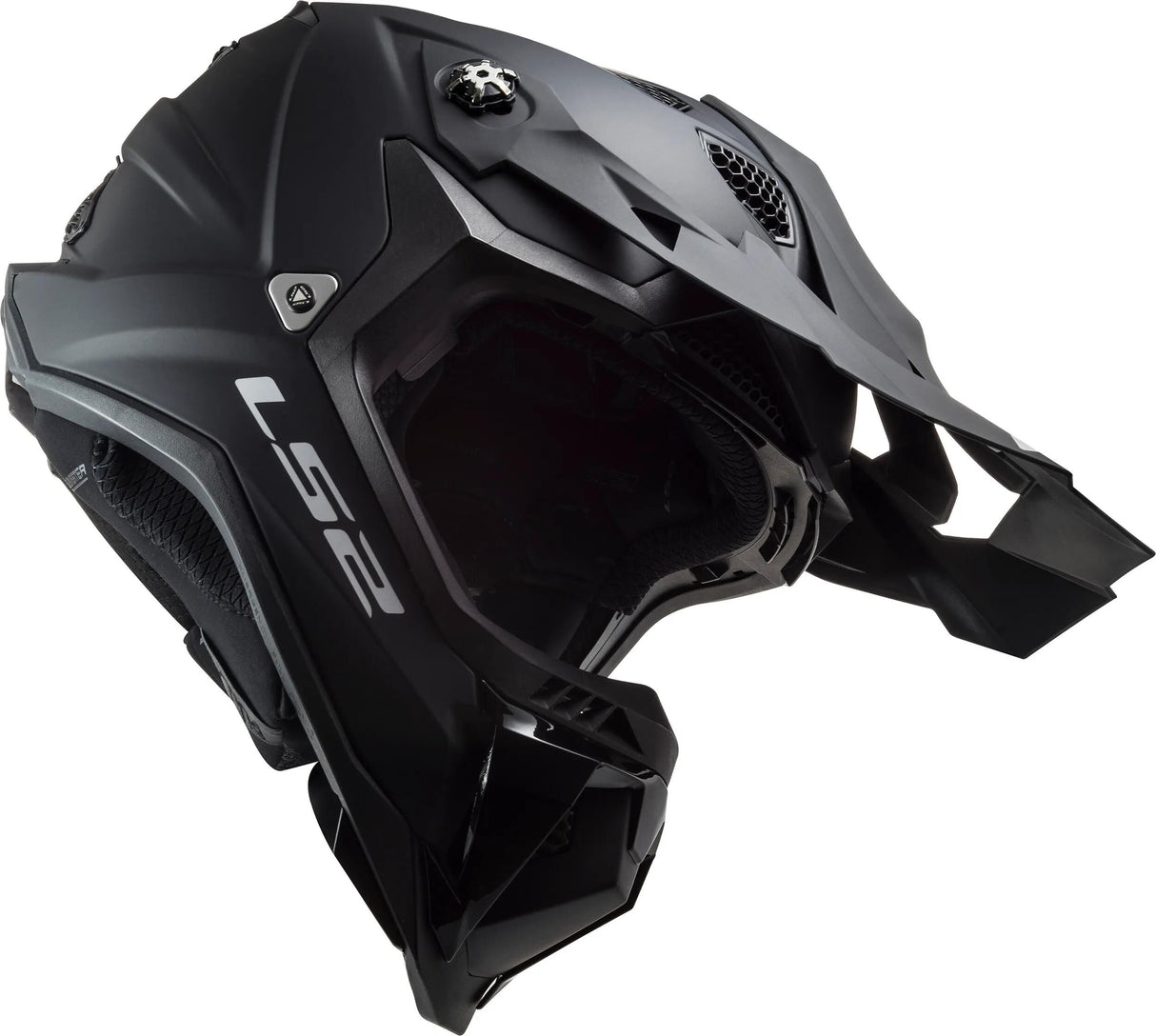 Ls2 motocross hjelm mx700 subverter evo noir hjelm subverter evo noir sw mat gr. xxl
