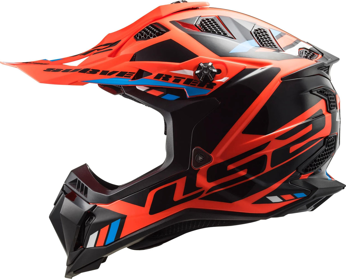 Ls2 motocross hjelm mx700 subverter evo ii stomp hjelm subverter evo stomp eller sw gr. xxl