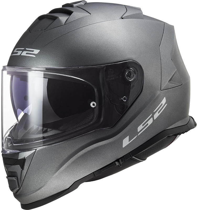Ls2 helhjelm ff800 storm ii solid hjelm storm ii ff800 titanium mat gr. xxl