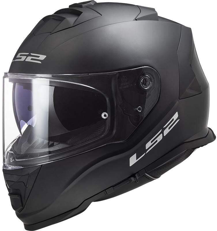 Ls2 helhjelm ff800 storm ii solid hjelm storm ii ff800 sort mat gr. xs
