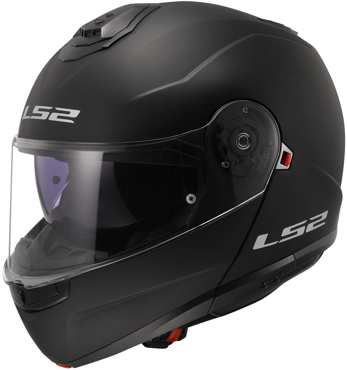 Ls2 flip up hjelm ff908 strobe ii solid hjelm strobe ii ff90 solid sw mat gr. xxl