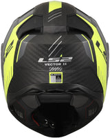 Ls2 helhjelm ff811 vektor ii carbon grid hjelm ff811 vektor i c grid m. ge gr. s