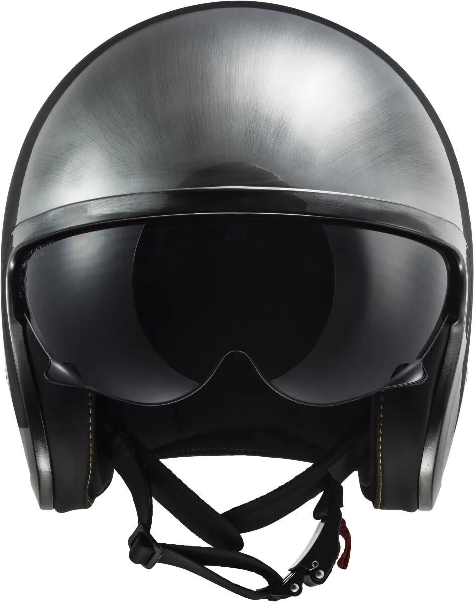 Ls2 jet hjelm of599 spitfire ii jeans hjelm of599 spitfire ii jeans titanium str. m