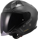 Ls2 jet hjelm of603 infinity ii carbon solid hjelm af603 infinity ii mat carbon gr. m