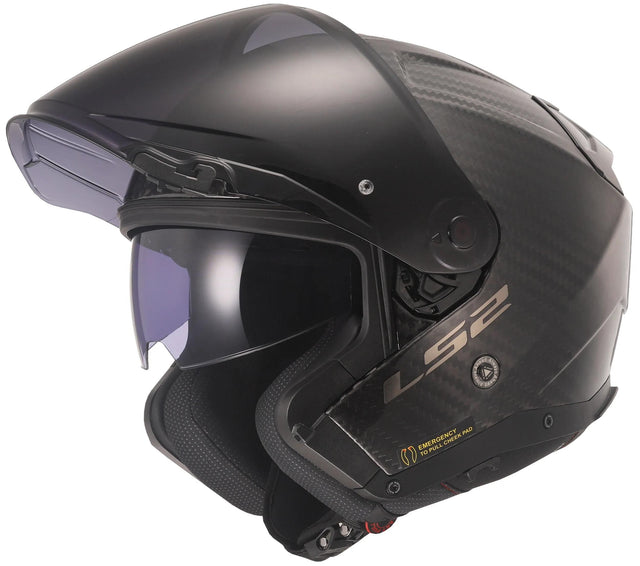 Ls2 jet hjelm of603 infinity ii carbon solid hjelm af603 infinity ii mat carbon gr. m