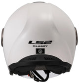 Ls2 jet hjelm of620 classy solid hjelm of620 classy solid hvid gr. s