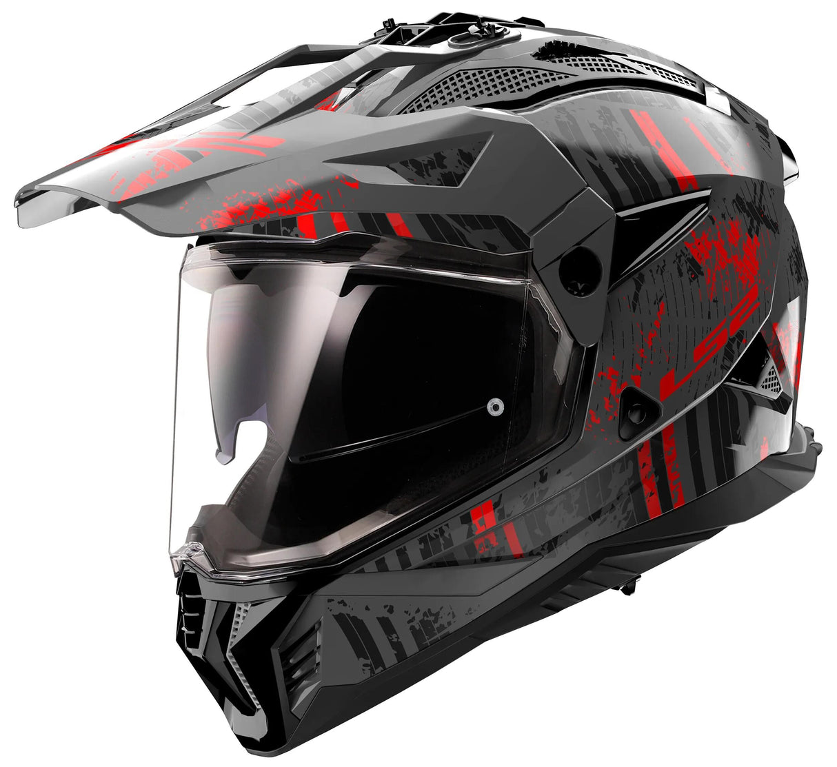 Ls2 enduro hjelm mx702 pioneer ii crazy hjelm mx702 pioneer ii crazy sw rt gr. m