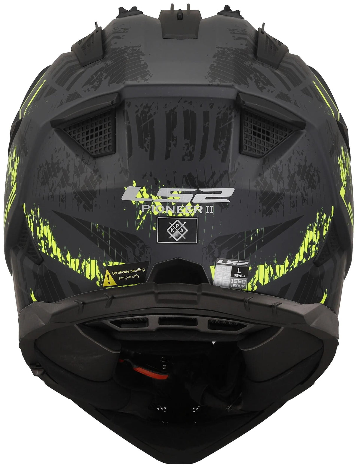 Ls2 enduro hjelm mx702 pioneer ii crazy hjelm mx702 pioneer ii crazy m. sw ge gr. xs