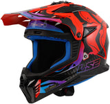 Ls2 motocross hjelm mx708 fast ii wash hjelm mx708 fast ii wash rød gr. s